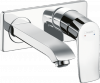 31251000 Hansgrohe Metris Jednouchwytowa bateria umywalkowa LowFlow 3,5 l/min z wylewką 16,5 cm ścienna podtynkowa